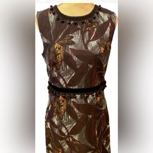 Marc Jacobs famously made unique dress, combination of fabric colors, size 6